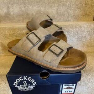 Dockers mens Benham sandals taupe size 13 NEW